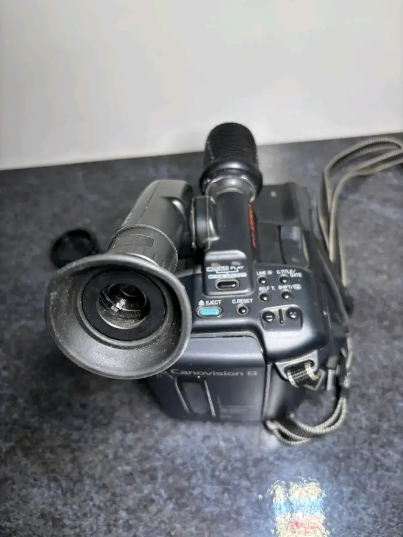 Cámara de Video Canovision 8 Hi-Fi Stereo 1990 - 5