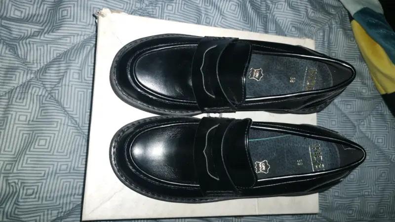 Zapatos de plataforma negros para mujer - 2