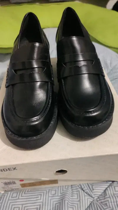Zapatos de plataforma negros para mujer - miniatura 3