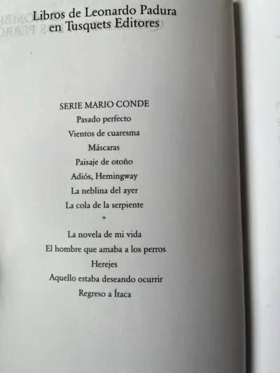 Libro 'El Hombre Que Amaba a los Perros' de Leonardo Padura - miniatura 3