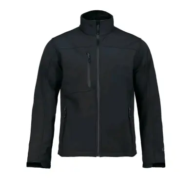Chaqueta Softshell Absolute Zero Negra para Hombre - miniatura 2