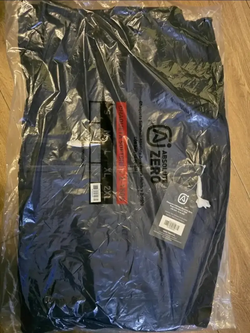 Chaqueta Softshell Absolute Zero Negra para Hombre - 6