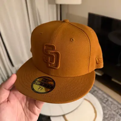 Gorra New Era 59Fifty SD color mostaza - miniatura 1