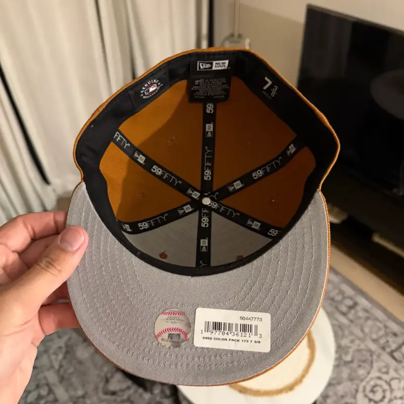 Gorra New Era 59Fifty SD color mostaza - 2