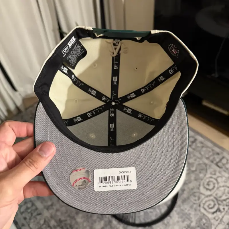 Gorra New Era 9Fifty Snapback A's Floral - 3