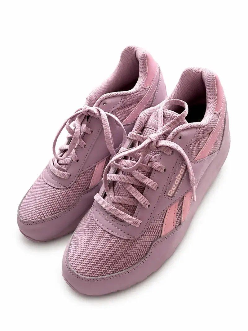 Zapatillas deportivas rosas Reebok para mujer