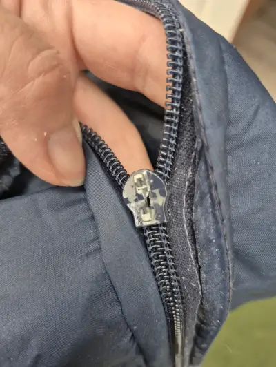 Pantalón de nieve azul talla S con tirantes - miniatura 2