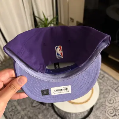 Gorra Snapback New Era Utah Jazz Morada - miniatura 3