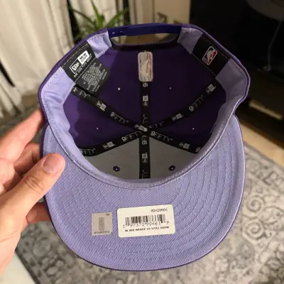 Gorra Snapback New Era Utah Jazz Morada - miniatura 4