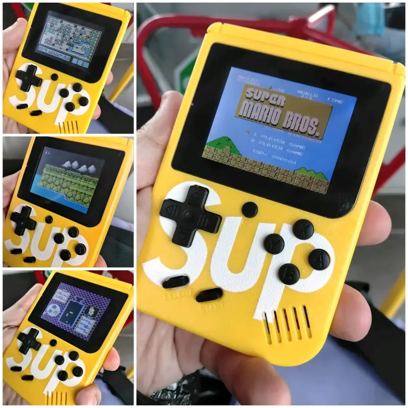 Consola portátil retro SUP con juegos clásicos