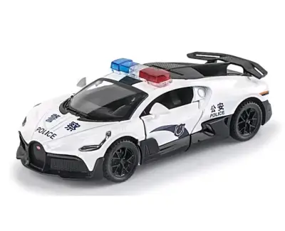 Auto Bugatti Divo Police con Luces y Sonido. 1:32 - miniatura 1