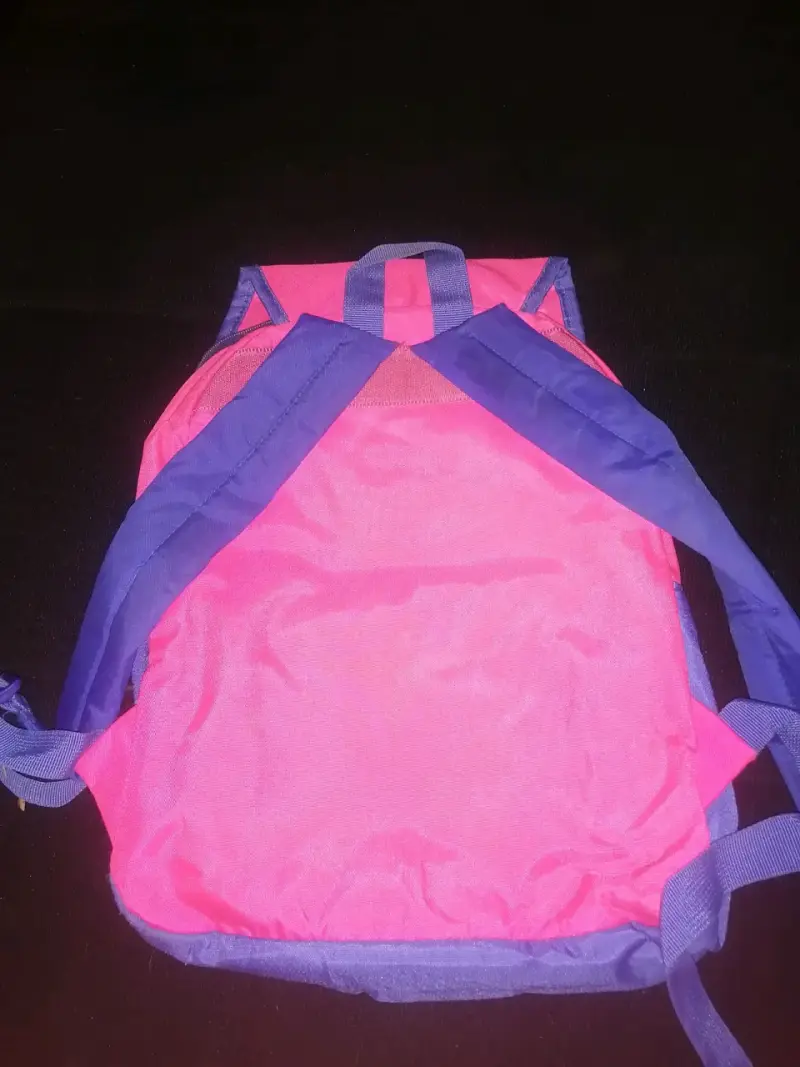 Mochila infantil Minnie y Mickey rosa y morada - 2