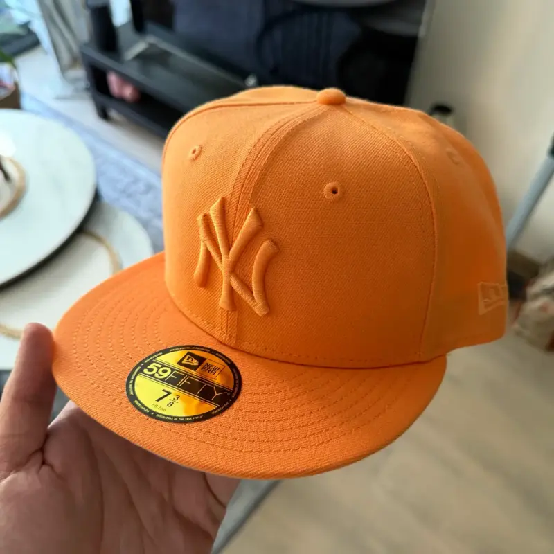 Gorra New Era 59Fifty Naranja NY