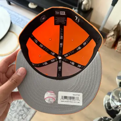 Gorra New Era 59Fifty Naranja NY - miniatura 2