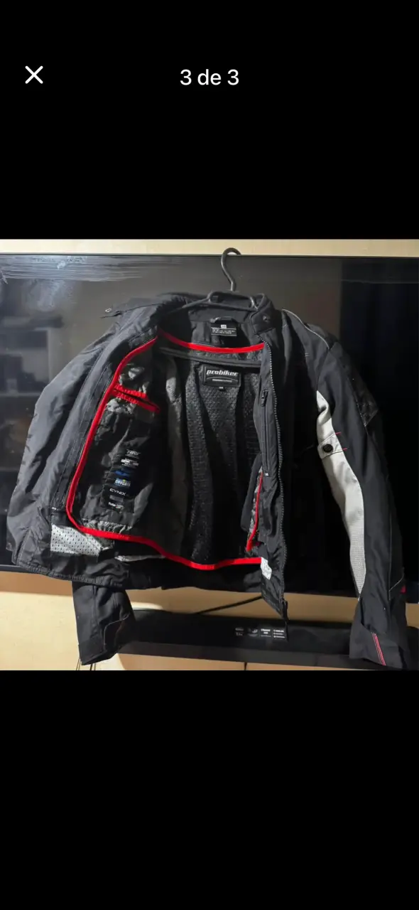 Chaqueta de moto  mujer - 3