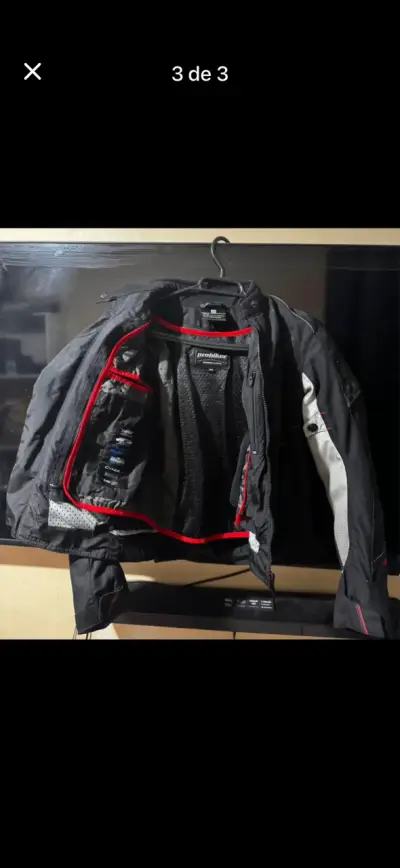 Chaqueta de moto  mujer - miniatura 3