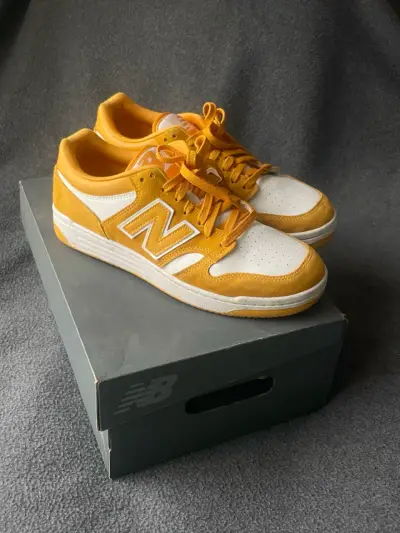 Zapatillas New Balance 480 amarillas - miniatura 1