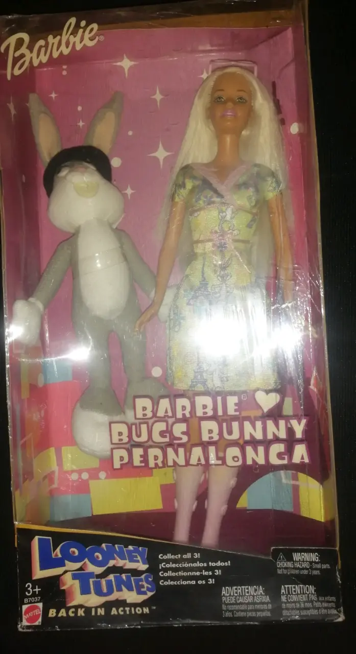 Muñeca Barbie y Bugs Bunny Looney Tunes - 1