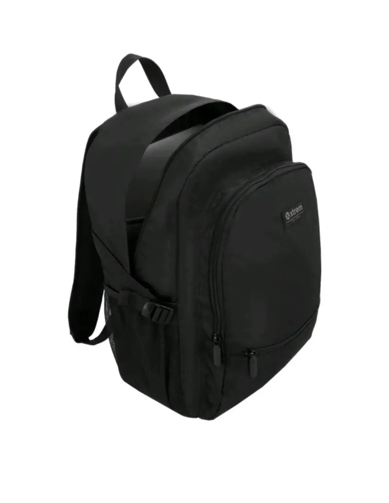 Mochila negra Xtrem con compartimento para laptop - 3