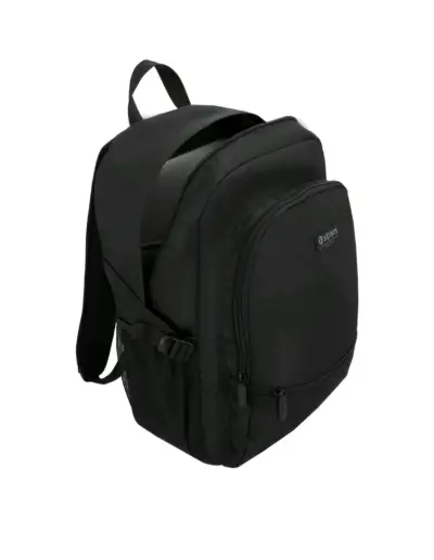 Mochila negra Xtrem con compartimento para laptop - miniatura 3