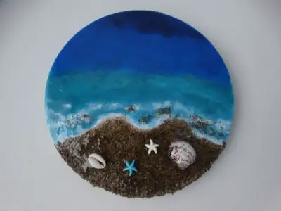 Cuadro decorativo de resina - miniatura 1
