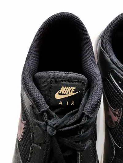 Zapatillas Nike Air negras con estampado animal - miniatura 3