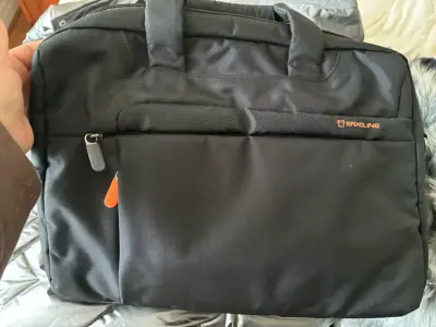 Maletín para laptop Saxoline negro con interior na - miniatura 1