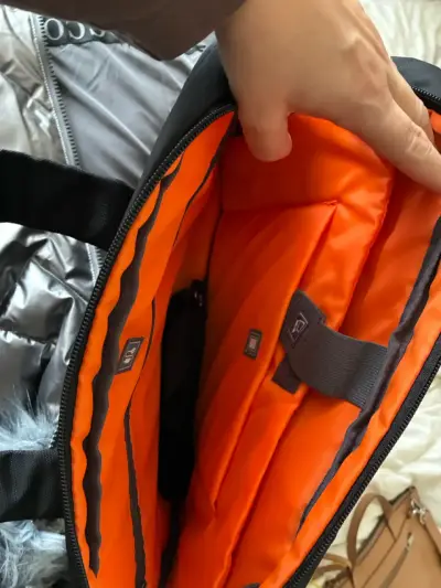 Maletín para laptop Saxoline negro con interior na - miniatura 2