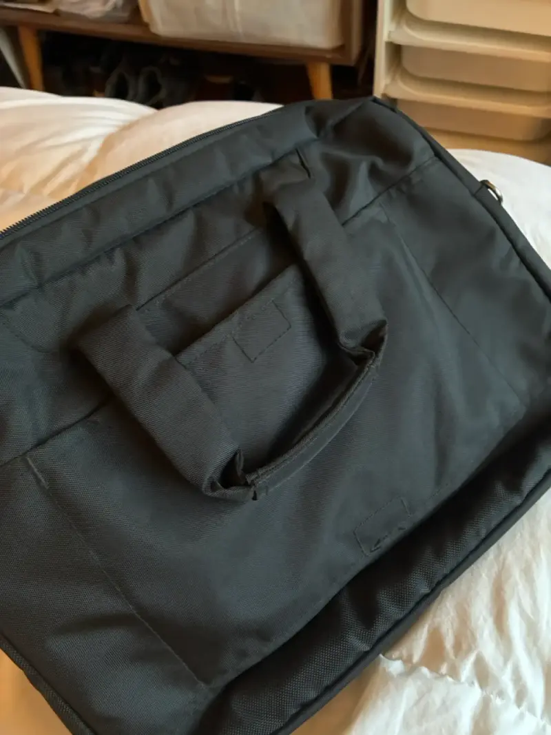 Maletín para laptop Saxoline negro con interior na - 4