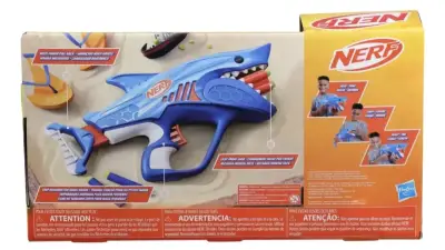Lanzador Nerf Sharkfire con 8 Dardos - miniatura 2