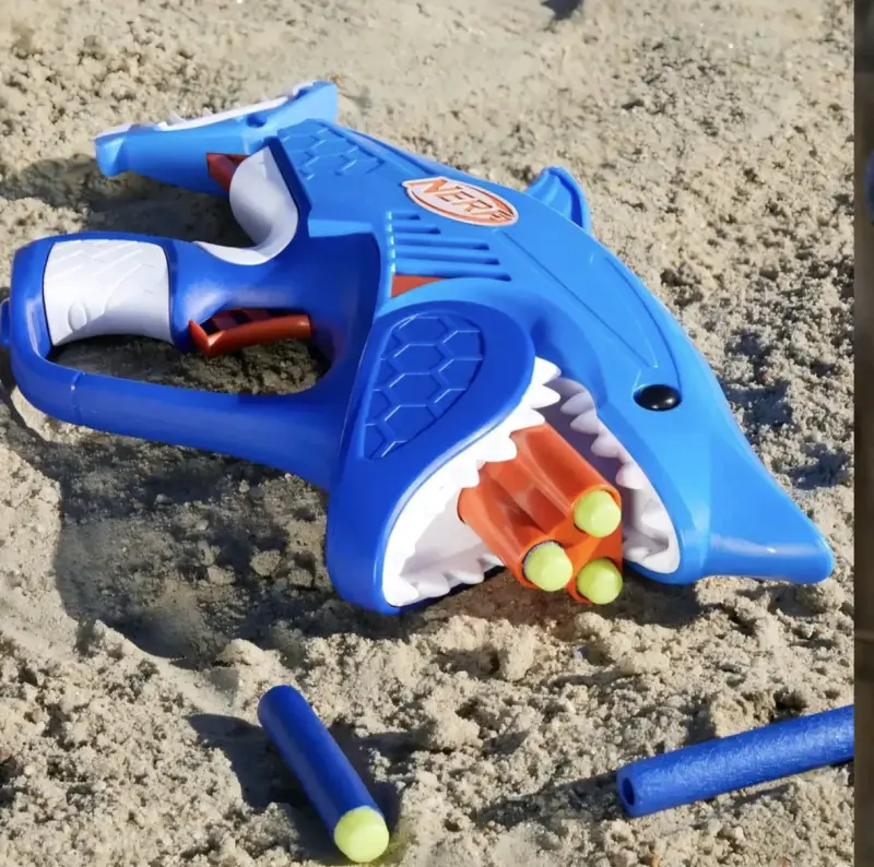 Lanzador Nerf Sharkfire con 8 Dardos - 6