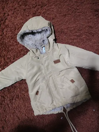 Chaqueta de bebé Black and Blue con chiporro - miniatura 1