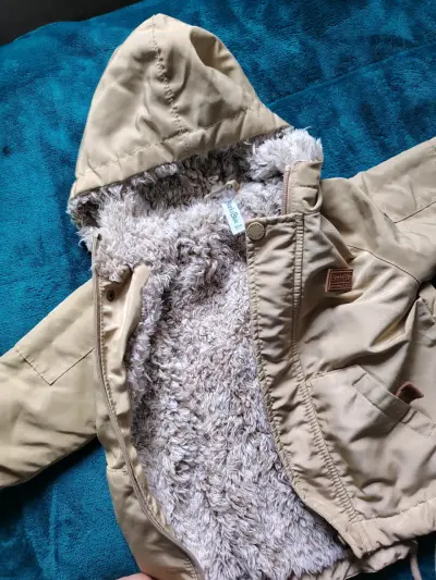 Chaqueta de bebé Black and Blue con chiporro - miniatura 3