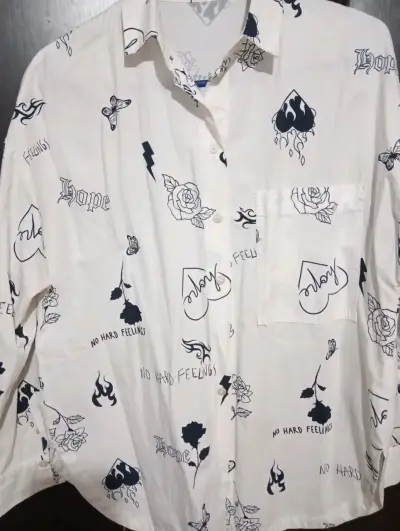 Camisa oversize de mujer - miniatura 1