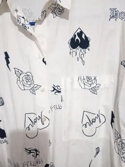 Camisa oversize de mujer - miniatura 2