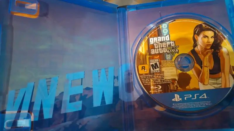 Juego Gran Turismo 7 y grand theft auto 5 PS4 - 5