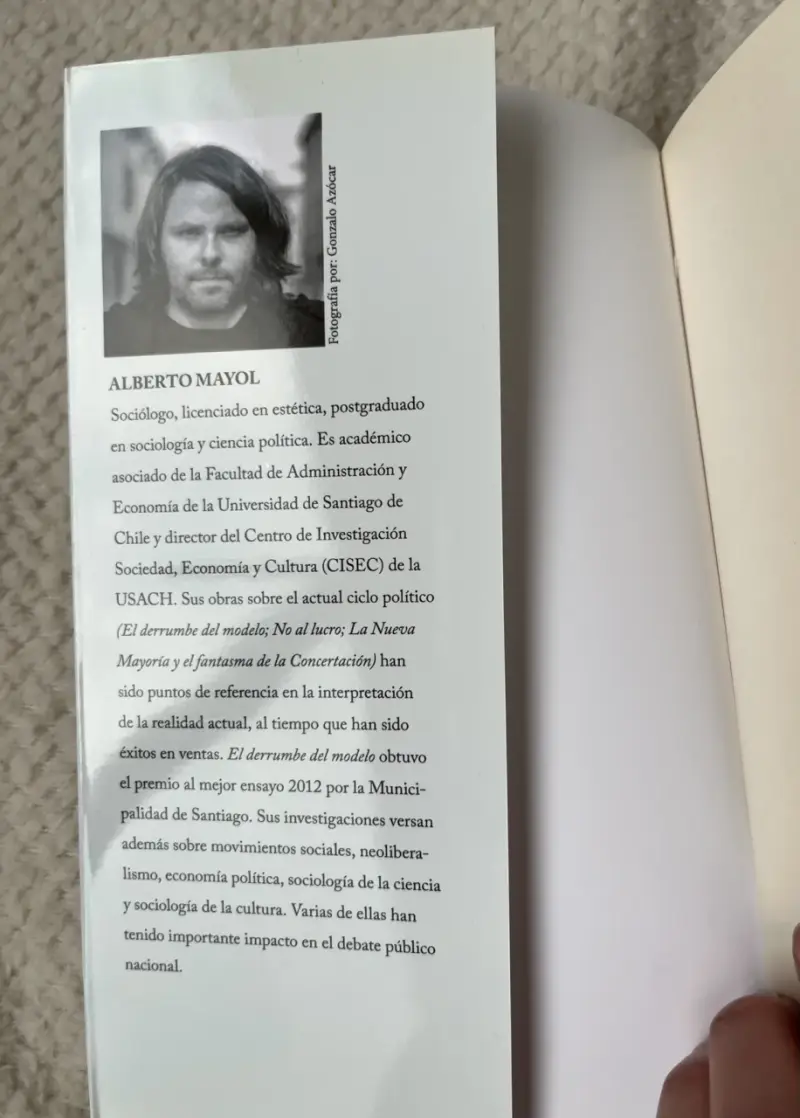 Libro 'Big Bang: Estallido Social 2019' de Alberto Mayol - 2