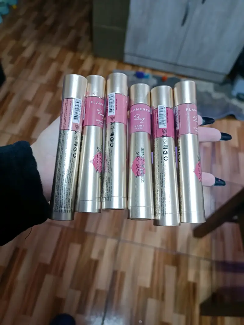 Set de maquillaje labial y rubor Flamenco y Usas - 2