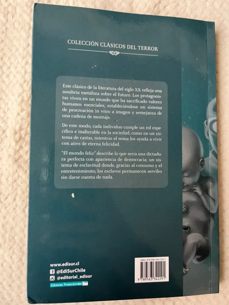 Libro Un Mundo Feliz de Aldous Huxley - 6