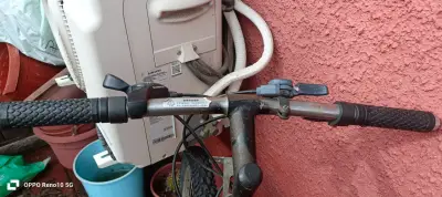 Bicicleta Montaña Fratta Doble Suspensión Roja - miniatura 2