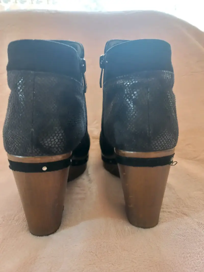Botines N°37 con plataforma - 2