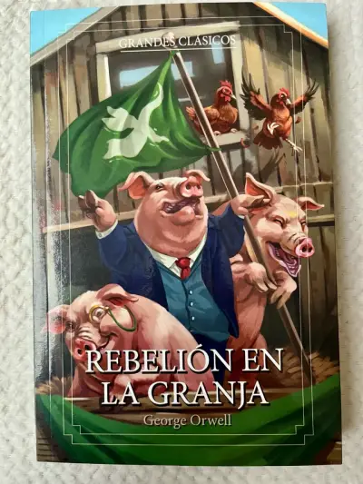 Libro Rebeldía en la Granja de George Orwell - miniatura 1