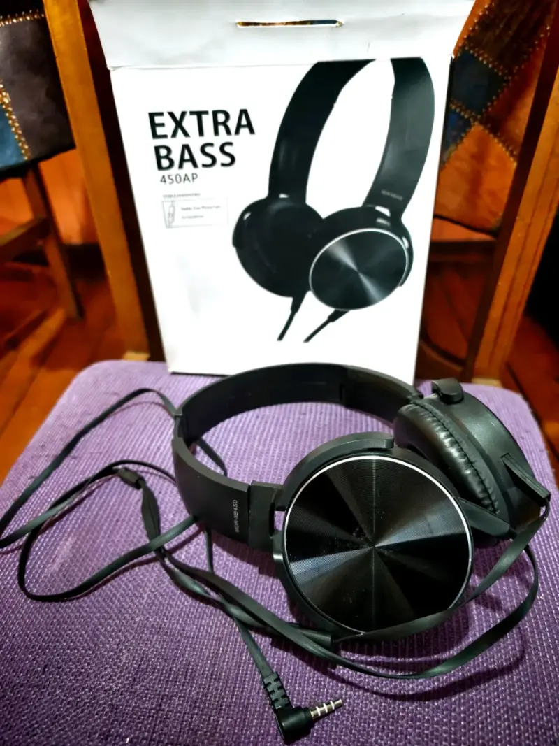 Auriculares con cable Extra Bass negros - 2
