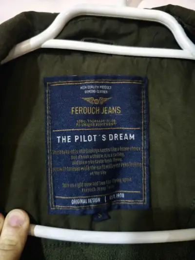 Chaqueta verde militar Ferouch para hombre - miniatura 4