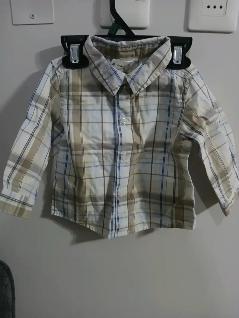 Camisa a cuadros para bebé Baby Club - 2
