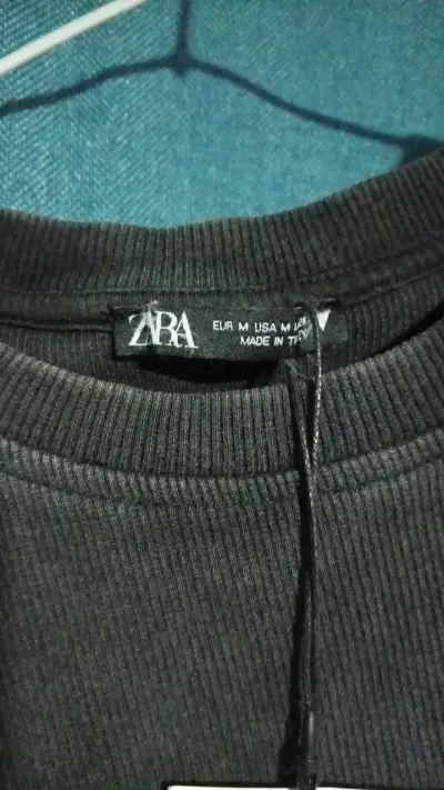 Polera negra manga princesa para mujer talla M - miniatura 4