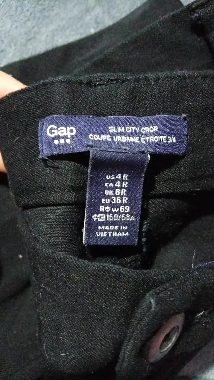 Pantalones negros de vestir mujer tiro corto - 3