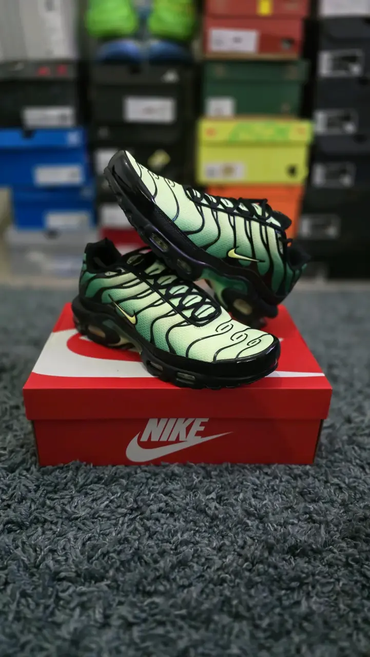 Zapatillas deportivas Nike Air Max verdes - 2