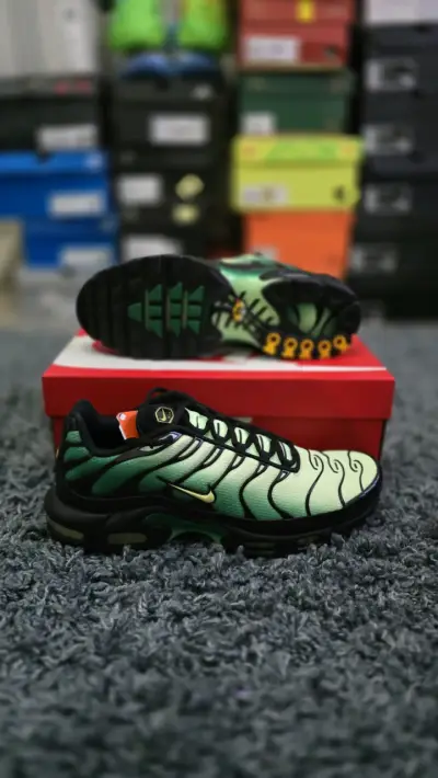 Zapatillas deportivas Nike Air Max verdes - miniatura 3