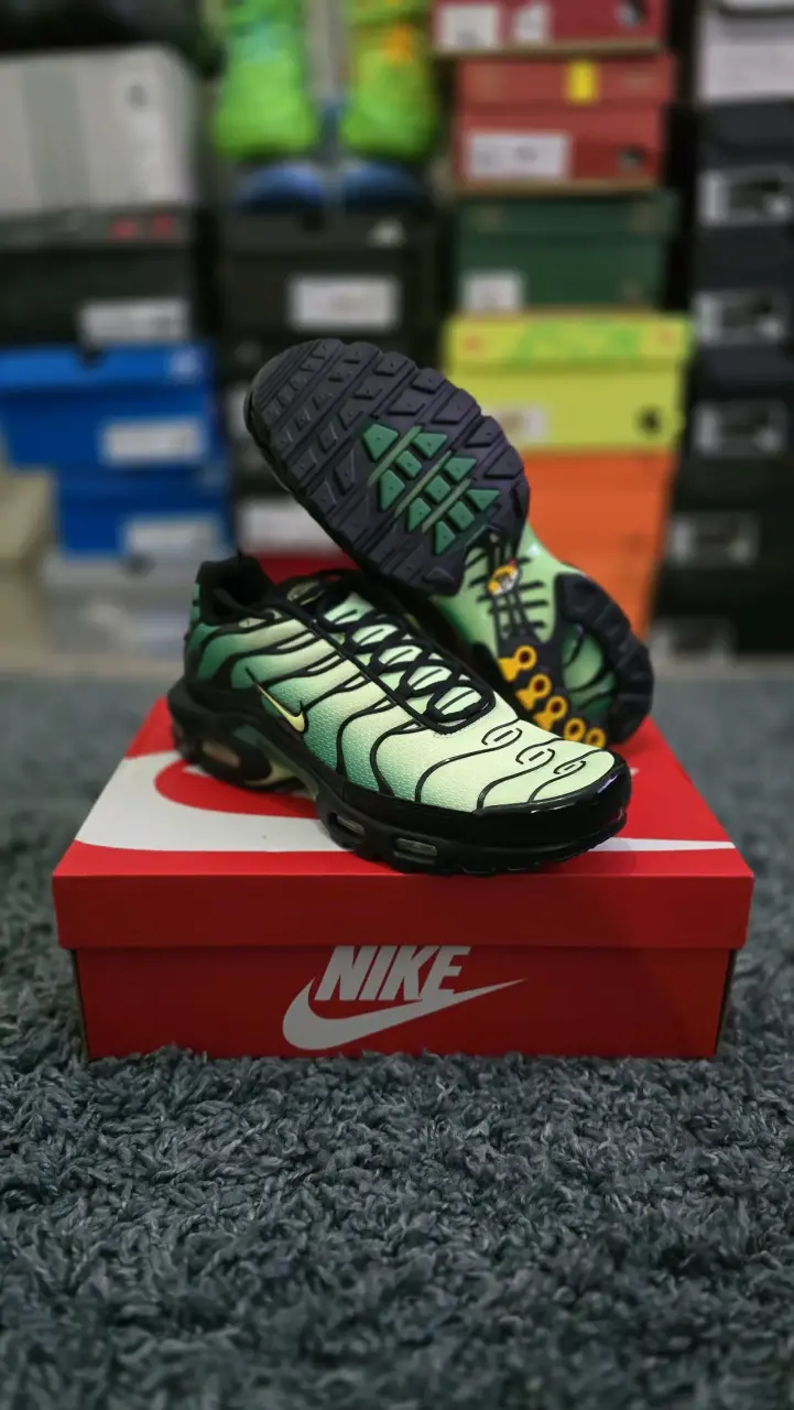 Zapatillas deportivas Nike Air Max verdes - 5